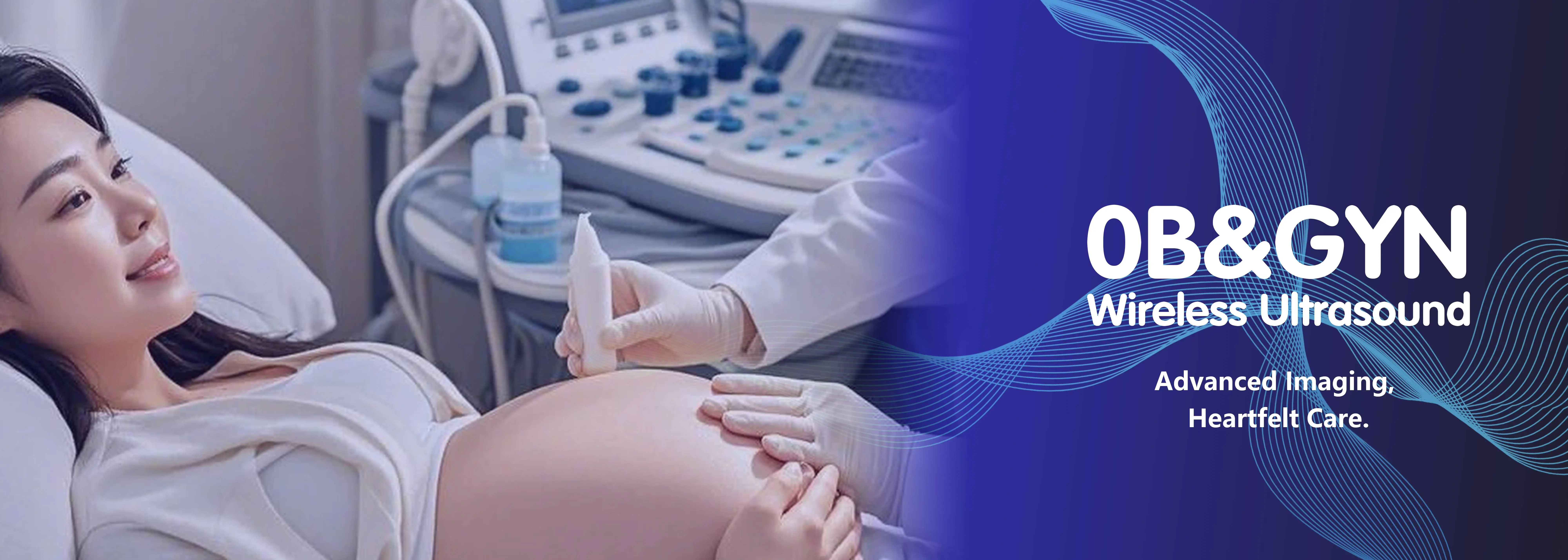 OB & GYN ultrasound nirkabel