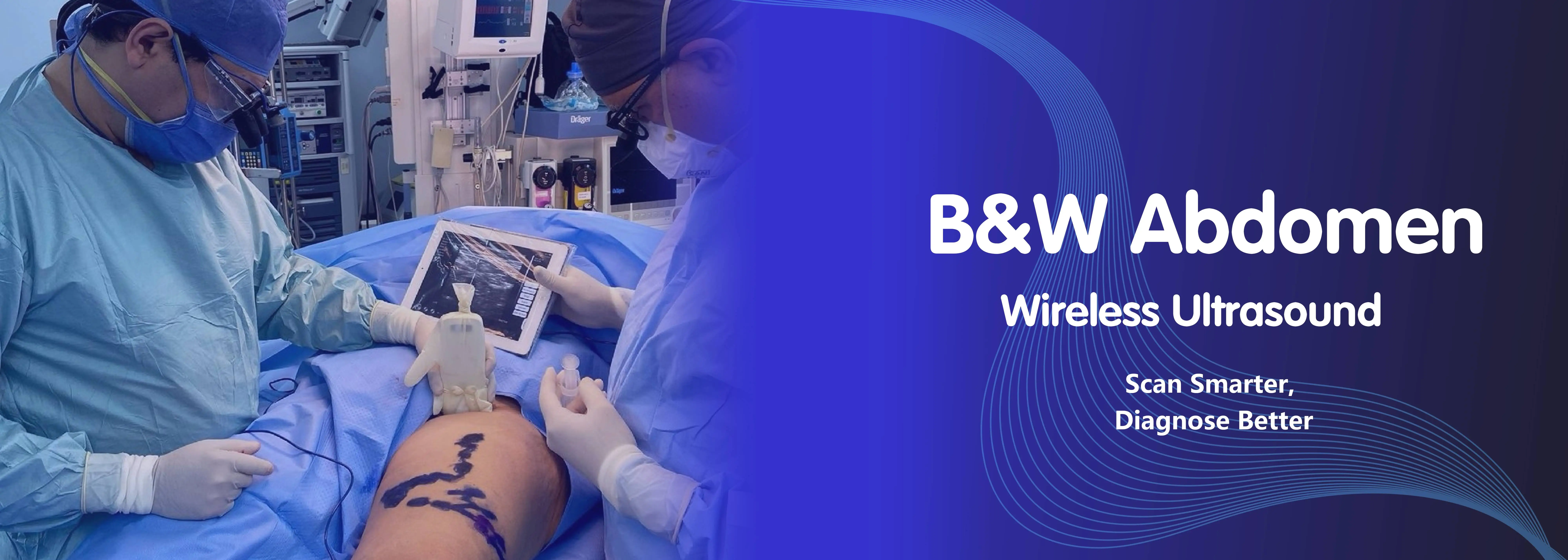 Ultrasound perut B & W